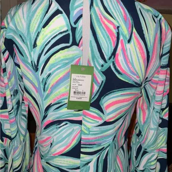 Lilly Pulitzer NWT Rosalia Dress High Tide Dancing Lady $198 Size 0 - Picture 13 of 15